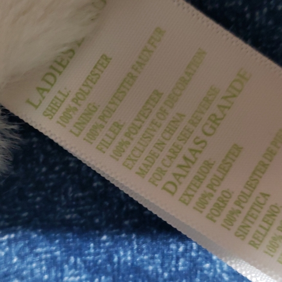 Green Tea SUPER Soft Fleece puffer vest - Picture 5 of 6